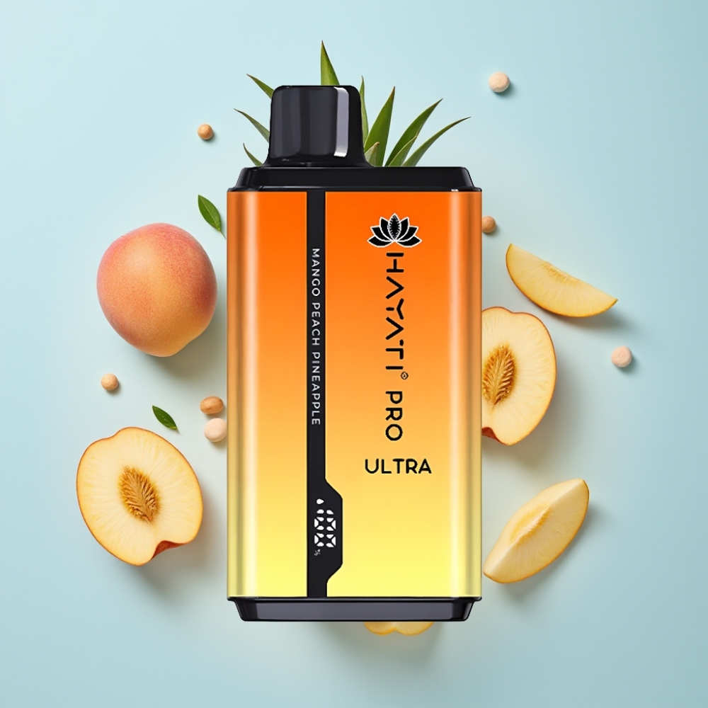 Hayati Pro Ultra 15000 Puffs 850mAh Mango Persika Ananas