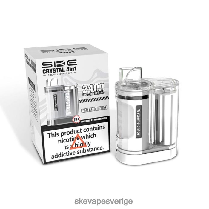 SKE Crystal Bar - SKE crystal 2400 4 i 1 pod kit vattenmelon is 8RD4HL10