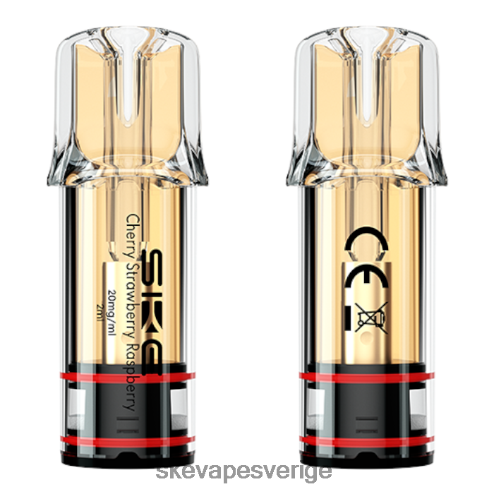SKE Crystal - SKE kristall vapes plus baljor körsbärsjordgubbshallon 8RD4HL109